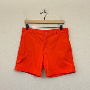 OUTLIER New Way Shorts Seeing Red Stretch Performance Surf Golf Preppy